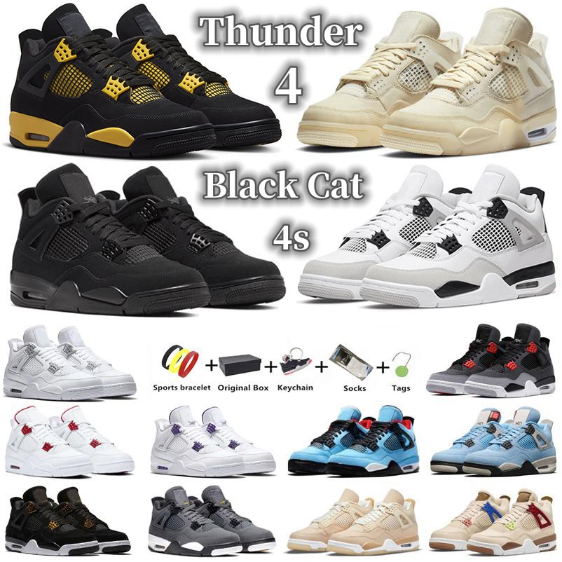 Jumpman 4 4s Thunder men women Basketball Shoes Black Cat Tour Yellow Infrared Sail Lightning University Blue Taupe White Oreo mens trainer Sports Sneakers With Box, Color#41
Jumpman 4 4s Thunder men women Basketball Shoes Black Cat Tour Yellow Infrared Sail Lightning University Blue Taupe White Oreo mens trainer Sports Sneakers With Box, Color#41