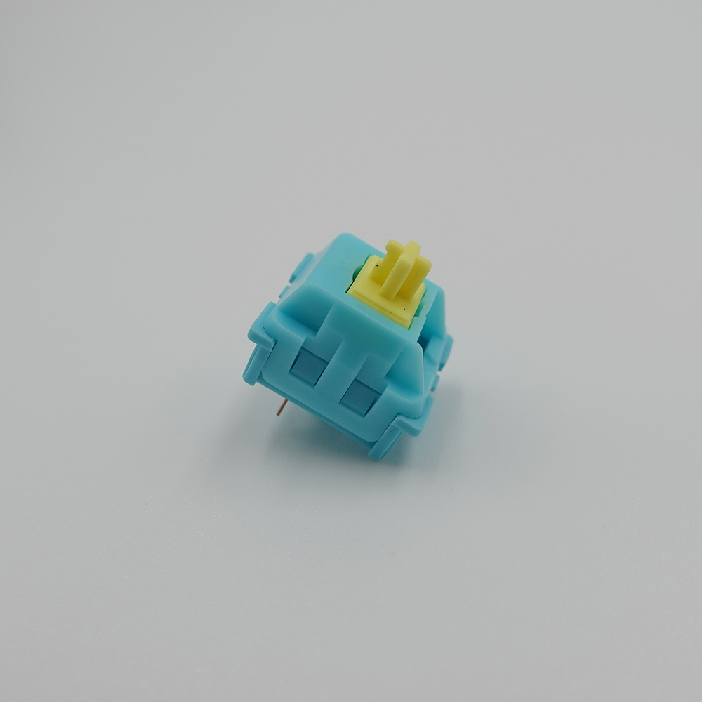KTT Switch Sea Salt Lemon Switches Mechanical Keyboard 3pin Linear SMD MX Switchs Blue Light Tactile Custom Cherry for GK61 GK64