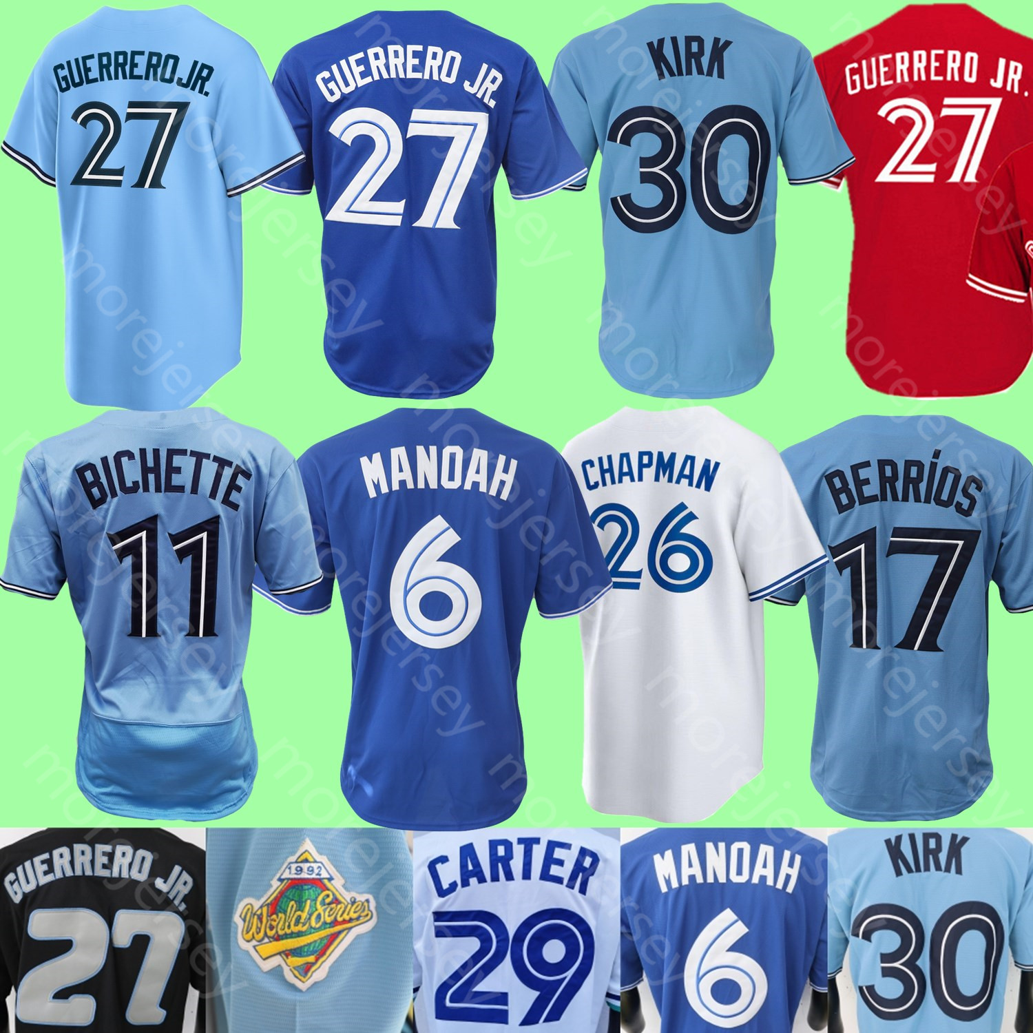 Baseball Jersey Kevin Kiermaier Vladimir Guerrero Jr. Bo Bichette Matt Chapman Alek Manoah Alejandro Kirk Brandon Belt Luplow Varsho 34 Kevin Gausman, 1992 turn back
Baseball Jersey Kevin Kiermaier Vladimir Guerrero Jr. Bo Bichette Matt Chapman Alek Manoah Alejandro Kirk Brandon Belt Luplow Varsho 34 Kevin Gausman, 1992 turn back