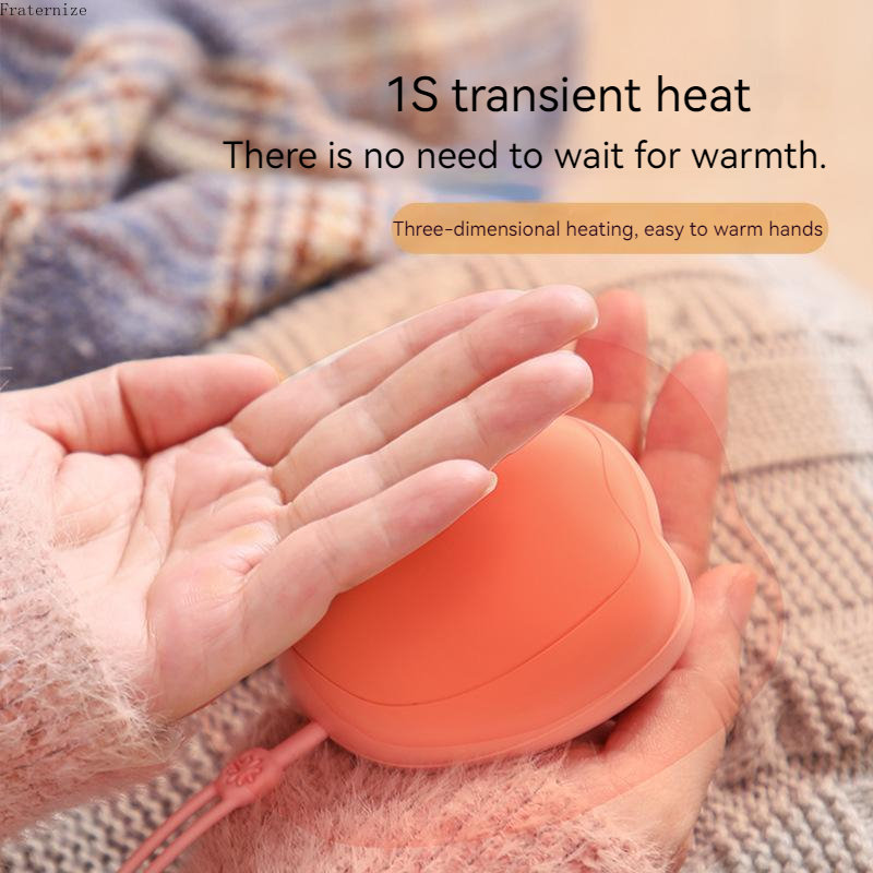 Mini power banks Hand Warmer Heating Pad USB Rechargeable Handy Warmer Heater Pocket cute bear cat paw Cartoon Electric Winter Heater Warm