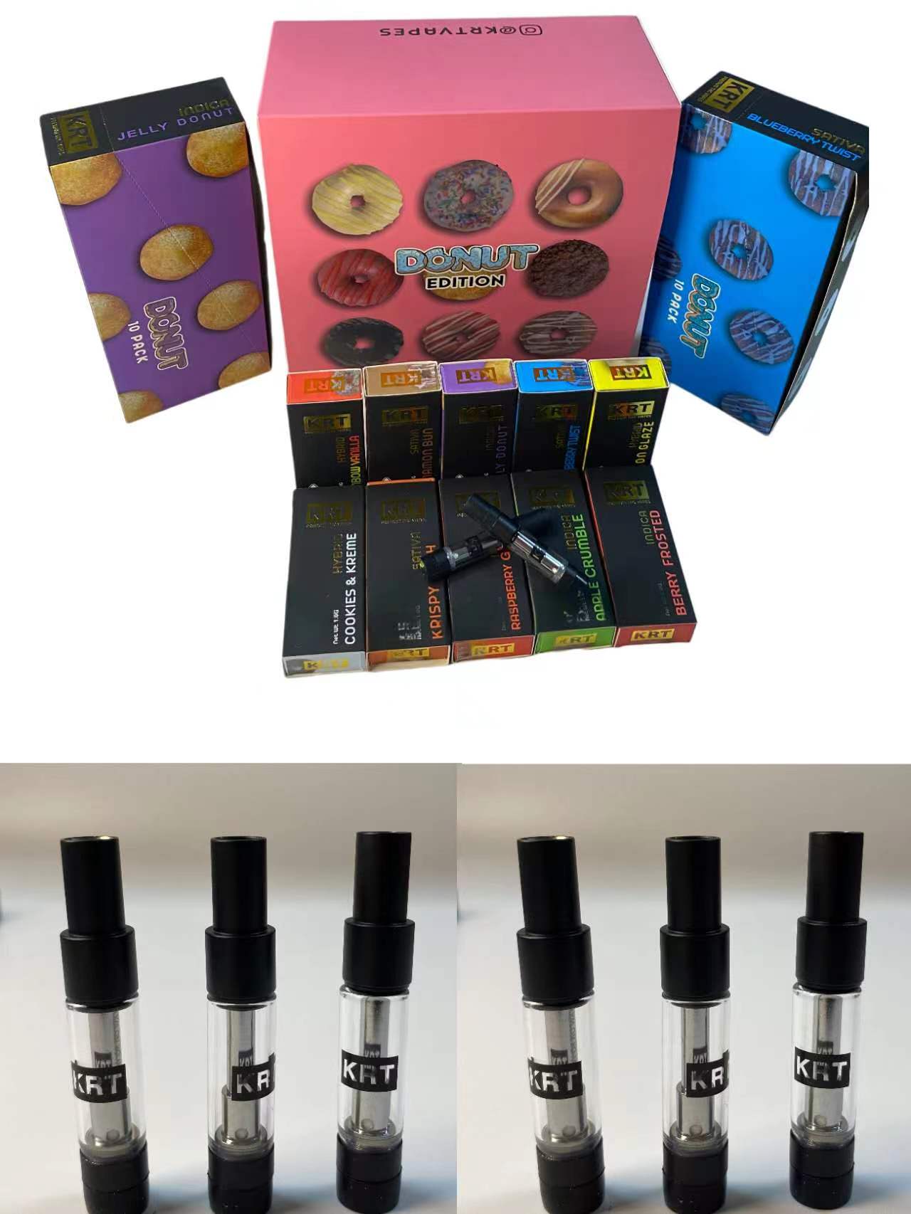 KRT Vape Cartridge Atomizers 0.8ml 1.0ml Ceramic Glass Tank Vaporizer Empty Cartridges 
KRT Vape Cartridge Atomizers 0.8ml 1.0ml Ceramic Glass Tank Vaporizer Empty Cartridges