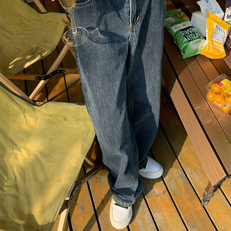 Women's Jeans Baggy Jeans Y2k Women's Long Pants Women's High Waist Women's Street Clothing Korean Fashion Vintage Clothing Denim 