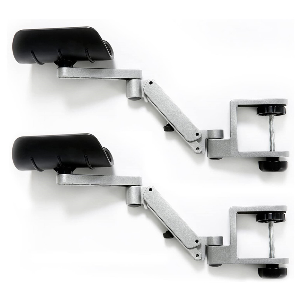 Metal Arm Rest Wrise Support Home Office Mouse Hand Desk Adjustable Mouse Pad Armrest for Computer Ergonomic Hand Comfort Should