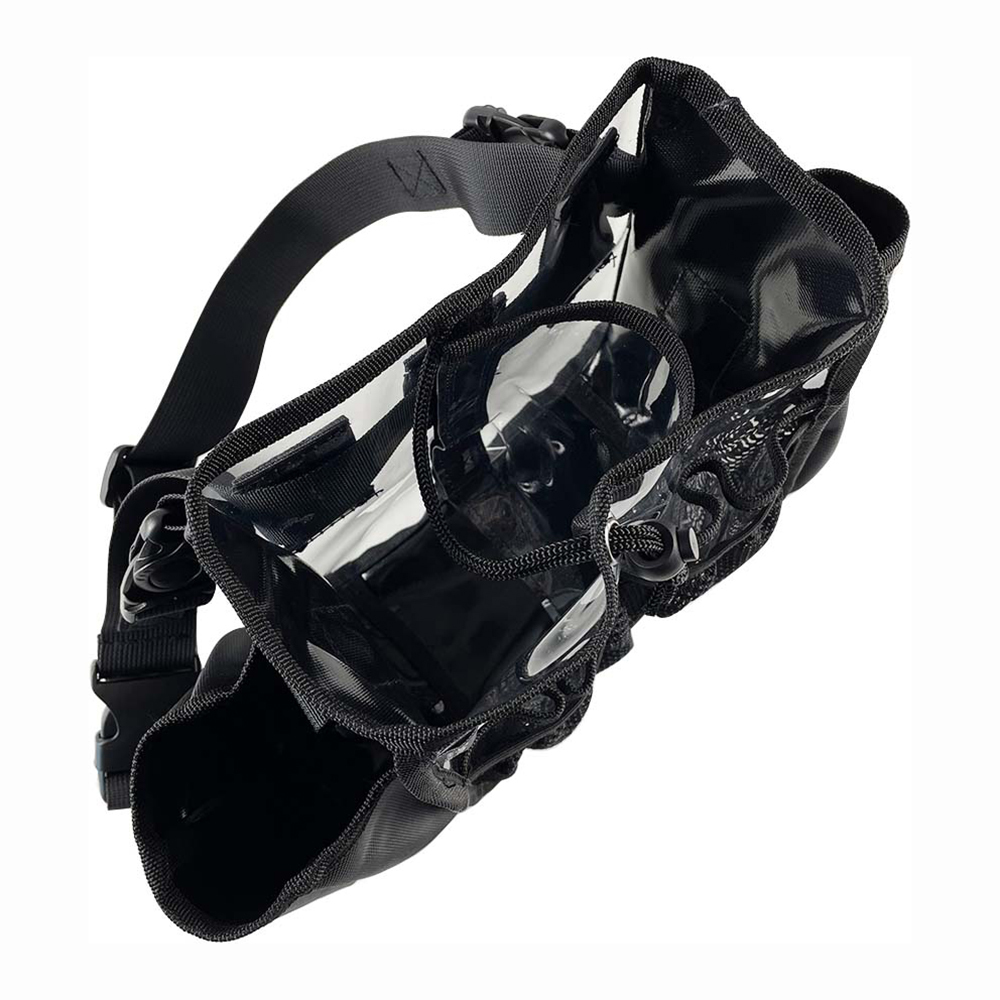 Cosmetic New Bags Cases Clear Makeup Artist Waist Bag with Detachable Shoulder Strap 230314