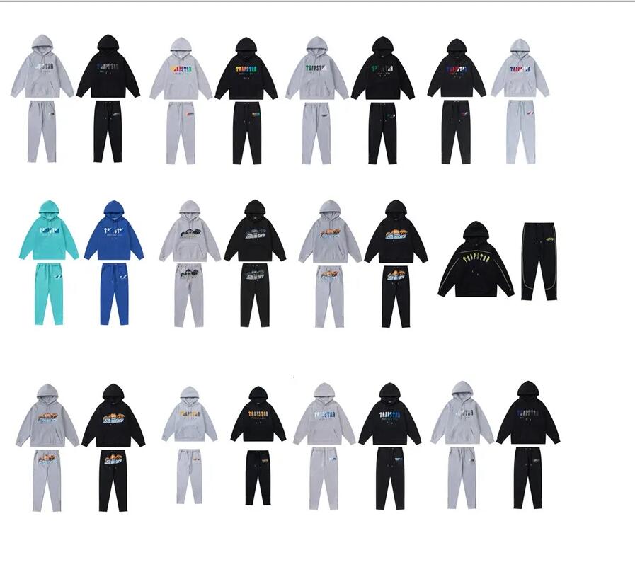 Black Hoodie Trapstar Tracksuit Rainbow Towel Embroidery Decoding Hooded Sportswear Men and Women Sportswear Suit, 01
Black Hoodie Trapstar Tracksuit Rainbow Towel Embroidery Decoding Hooded Sportswear Men and Women Sportswear Suit, 01