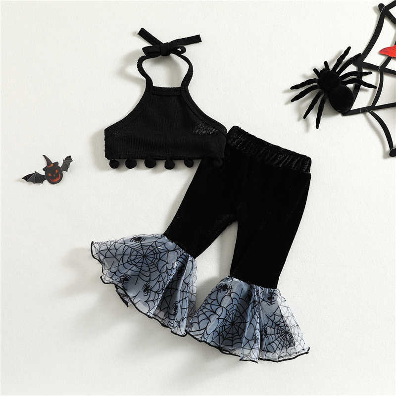 Clothing Sets Baby Clothes Suit Infant Baby Girls Clothing Set Sleeveless Halter TopCobweb Patchwork Flare Pants Summer Clothes Suit P, Red
Clothing Sets Baby Clothes Suit Infant Baby Girls Clothing Set Sleeveless Halter TopCobweb Patchwork Flare Pants Summer Clothes Suit P, Red