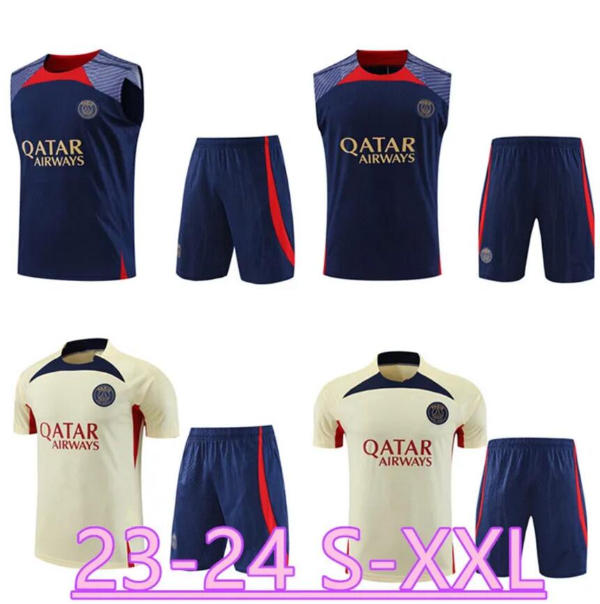 PSGS tracksuit vest 22 23 24 Paris Sportswear men training suit Short sleeved suit Football soccer Jersey kit uniform chandal adult sweatshirt Sweater
PSGS tracksuit vest 22 23 24 Paris Sportswear men training suit Short sleeved suit Football soccer Jersey kit uniform chandal adult sweatshirt Sweater