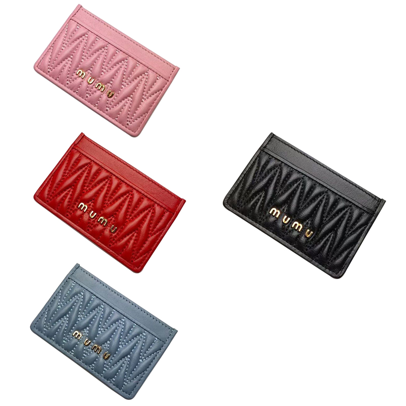 Designer Card pack Women's and Mens card MIU holder Red heart Purses wallets Luxurys vintage wallet Leather wholesale Holders Coin Key Pouch bags Have box
Designer Card pack Women's and Mens card MIU holder Red heart Purses wallets Luxurys vintage wallet Leather wholesale Holders Coin Key Pouch bags Have box