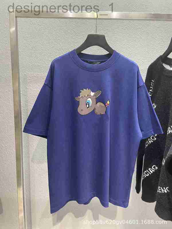 Men's Casual Shirts Designer Round-neck short-sleeved animal fashion brand loose T-shirt lovers large lazy style 3P9C, White
Men's Casual Shirts Designer Round-neck short-sleeved animal fashion brand loose T-shirt lovers large lazy style 3P9C, White