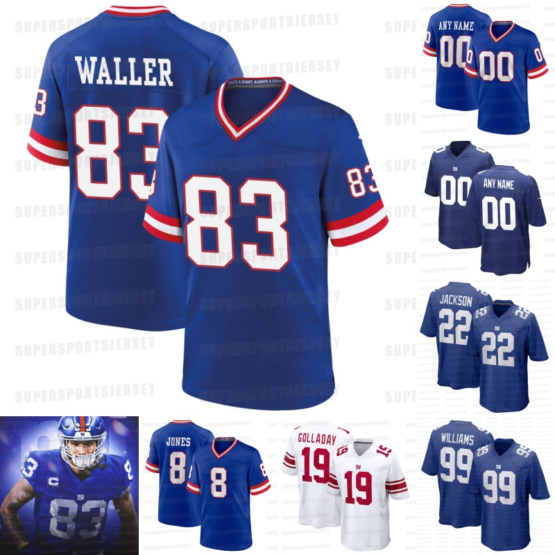83 Darren Waller Giants Football Jerseys Saquon Barkley Kenny Golladay Daniel Jones Adoree' Jackson Dexter Lawrence, White
83 Darren Waller Giants Football Jerseys Saquon Barkley Kenny Golladay Daniel Jones Adoree' Jackson Dexter Lawrence, White