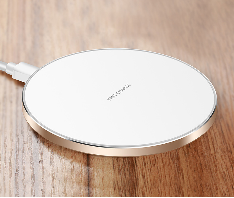 Smart QI Wireless Charger Metal Intelligent Charge Type Quick Charge Display Screen Output Interface Model Number Voltage Origin