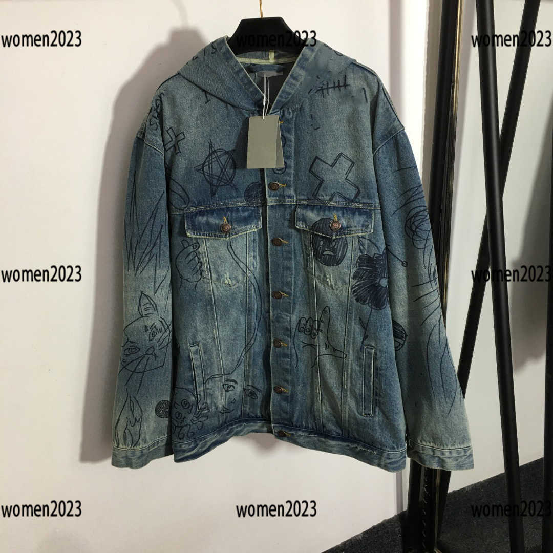 women clothes female jacket lady coat girl outerwear spring Size -L Graffiti printing Single-breasted hooded New Arrivals Mar01, Multi
women clothes female jacket lady coat girl outerwear spring Size -L Graffiti printing Single-breasted hooded New Arrivals Mar01, Multi