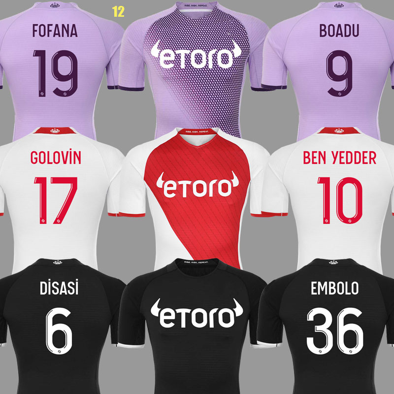 22 23 Monaco soccer jerseys 2022 2023 football pre match kit tops shirts men kids Equipment women uniform, Third
22 23 Monaco soccer jerseys 2022 2023 football pre match kit tops shirts men kids Equipment women uniform, Third