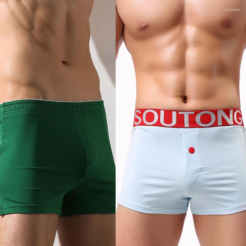 Underpants Casual Boxer Trunks Underwear Sleepwear Male Panties Cueca Boxers Shorts Men Cotton Breathable Button Decoration, N385 black
Underpants Casual Boxer Trunks Underwear Sleepwear Male Panties Cueca Boxers Shorts Men Cotton Breathable Button Decoration, N385 black