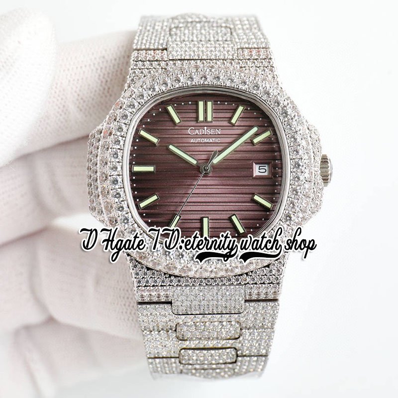 BZ twf5711 Japan M8215 Automatic Mens Watch Iced Out Paved Diamonds Case Dark Brown Dial Stick Markers Diamond Stainless Steel Bracelet eternity Jewelry Watches, Watch waterproof cost
BZ twf5711 Japan M8215 Automatic Mens Watch Iced Out Paved Diamonds Case Dark Brown Dial Stick Markers Diamond Stainless Steel Bracelet eternity Jewelry Watches, Watch waterproof cost