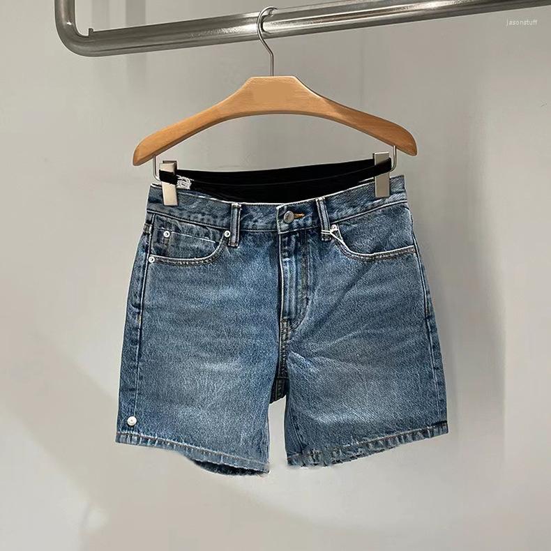 2023 High Quality Fashionable High-waisted Patchwork Spring And Summer Style Straight, Blue
2023 High Quality Fashionable High-waisted Patchwork Spring And Summer Style Straight, Blue