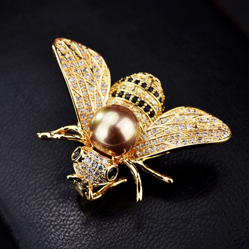 Famous Brand Design Insect Series Brooch Women Delicate Little Bee Brooches Crystal Rhinestone Pin Brooch Jewelry Gifts For Girl
Famous Brand Design Insect Series Brooch Women Delicate Little Bee Brooches Crystal Rhinestone Pin Brooch Jewelry Gifts For Girl