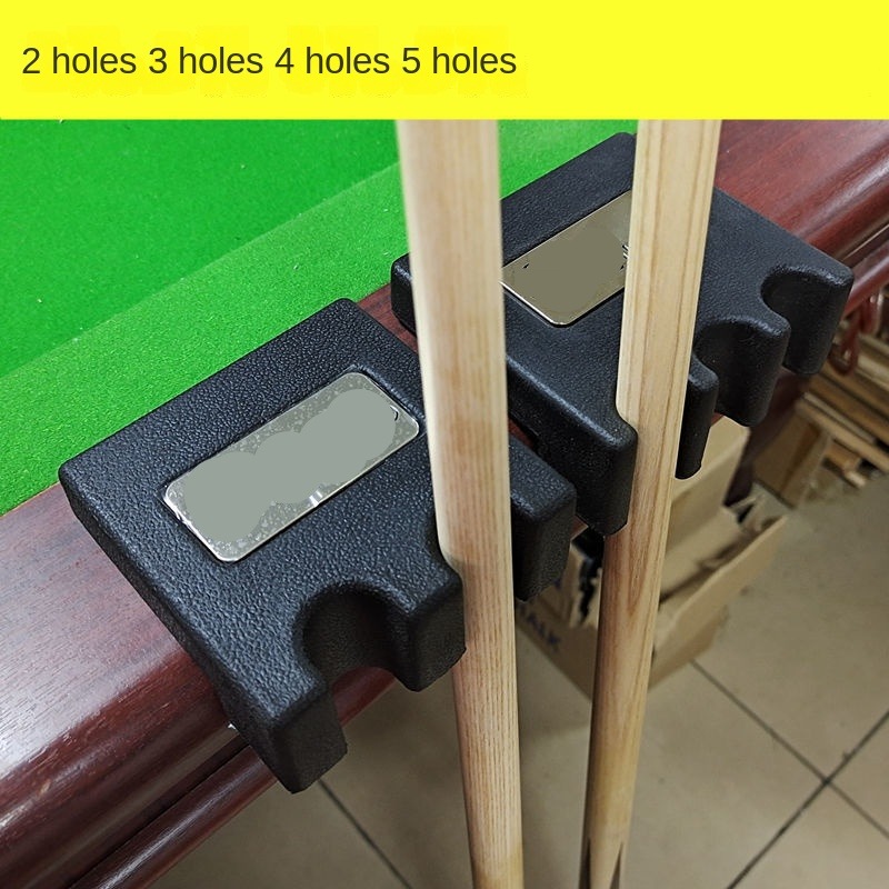 Durable Billiards Pool Cue Stick Holder Rest Can Hold 2 to 5 Cues According to Different Sizes
Durable Billiards Pool Cue Stick Holder Rest Can Hold 2 to 5 Cues According to Different Sizes