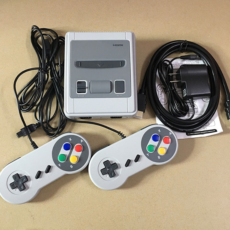 Nostalgic Host Mini Classic Retro Game Players 8 Bit 620 TV Video Game Console For SNES Games Consoles AV Output With Retail Packing