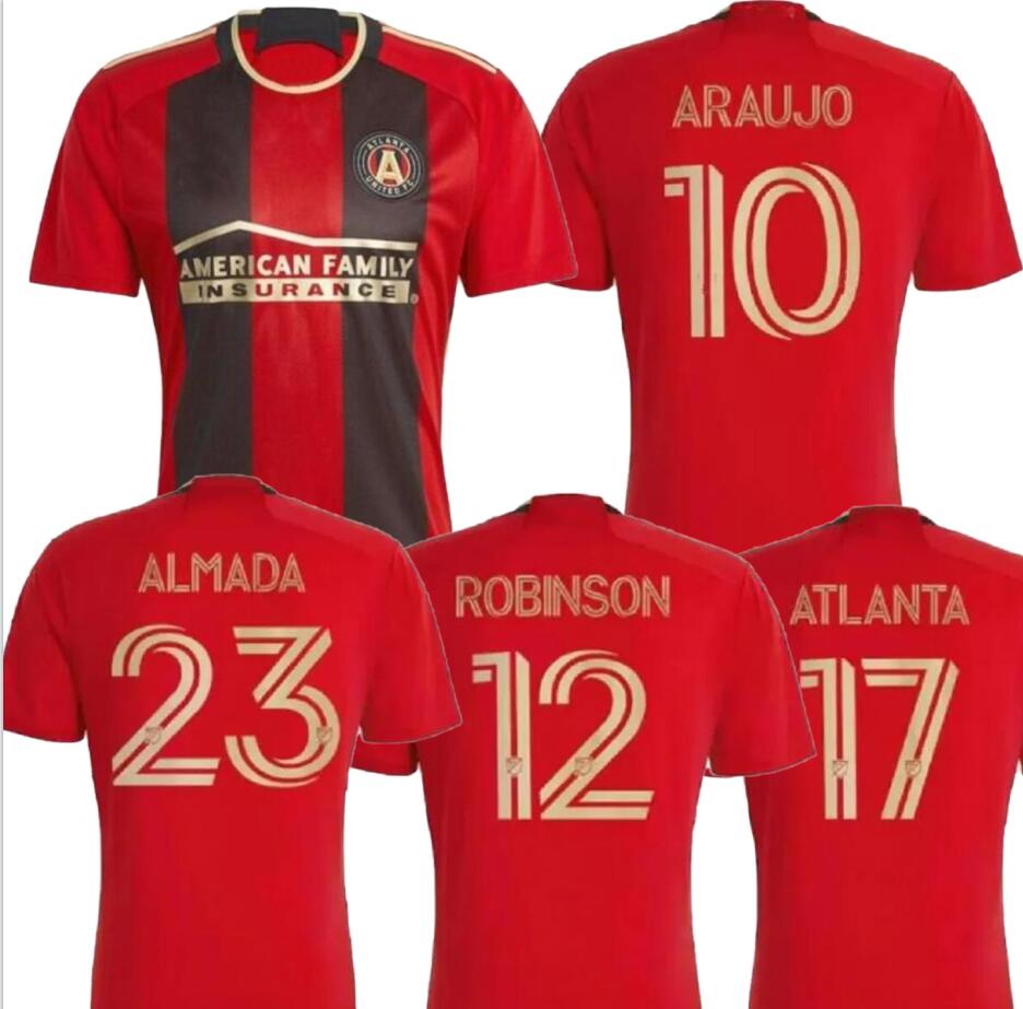 Soccer Jerseys 2023 Atlanta United FC AlmirOn 10 Martinez 7 Nagbe 6 Barco 8 Villalba Customized Thai Quality sports jerseys kingcaps online Football shirt, 23-24 home
Soccer Jerseys 2023 Atlanta United FC AlmirOn 10 Martinez 7 Nagbe 6 Barco 8 Villalba Customized Thai Quality sports jerseys kingcaps online Football shirt, 23-24 home
