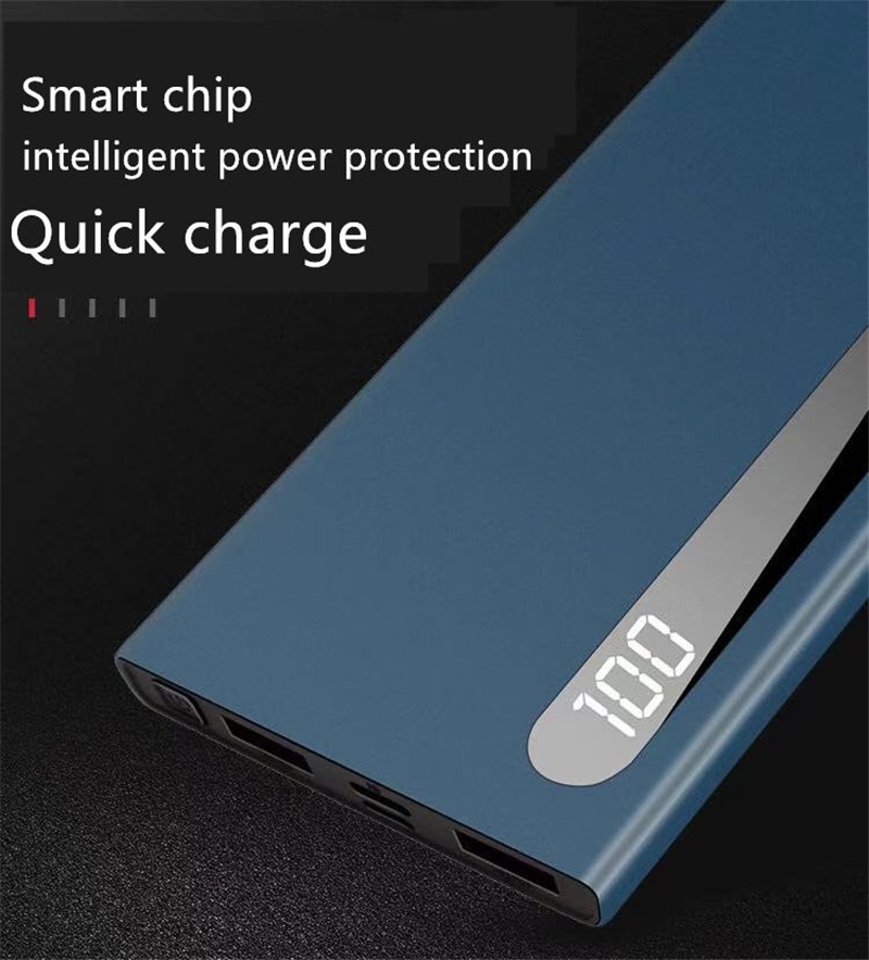 Digital Display 20000mAh Power Bank External Battery Charger Fast Charging Portable Power Bank Charger for Iphone Xiaomi