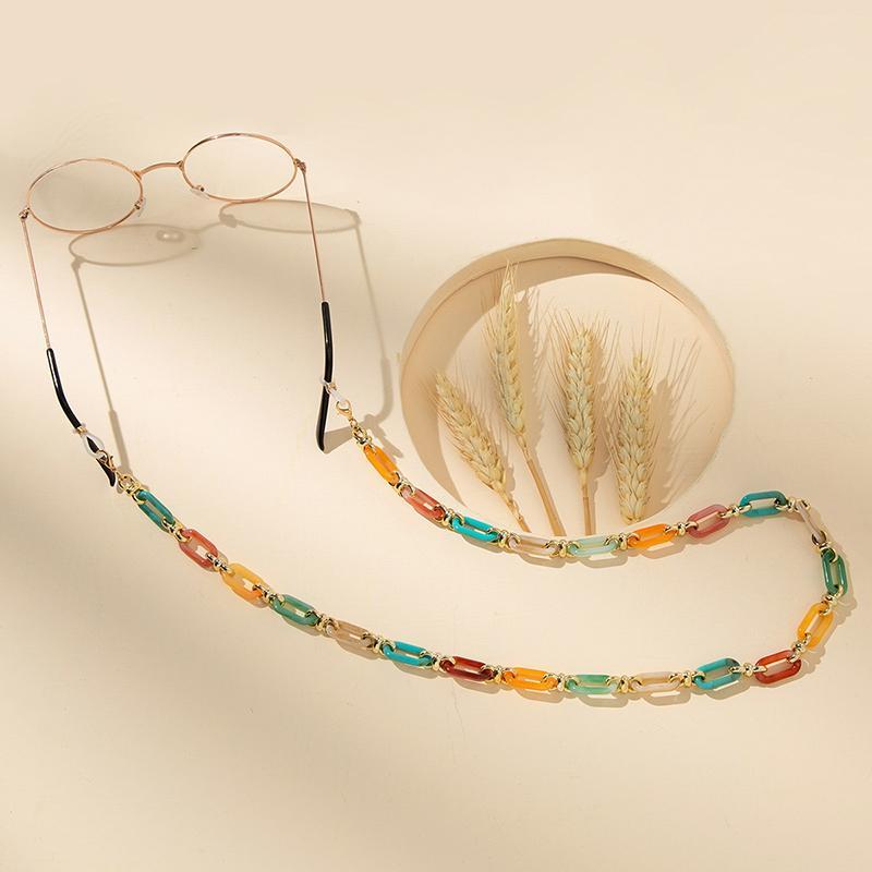 Pendant Necklaces Mask Glasses Chain Acrylic Metal Fashion Temperament Rope Anti-lost NecklacePendant
Pendant Necklaces Mask Glasses Chain Acrylic Metal Fashion Temperament Rope Anti-lost NecklacePendant