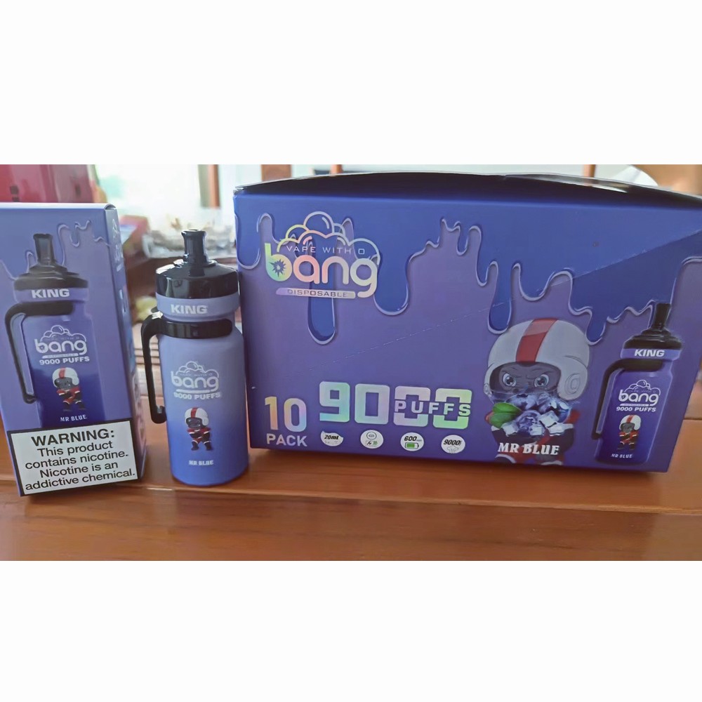 Original Bang King 9000 Puff Disposable Vape Pen E Cigarette 0% 2% 3% 5% Vaporizer Recharge Mesh Coil Vapes Pens Puffbars VS Lost Mary Bc5000
Original Bang King 9000 Puff Disposable Vape Pen E Cigarette 0% 2% 3% 5% Vaporizer Recharge Mesh Coil Vapes Pens Puffbars VS Lost Mary Bc5000