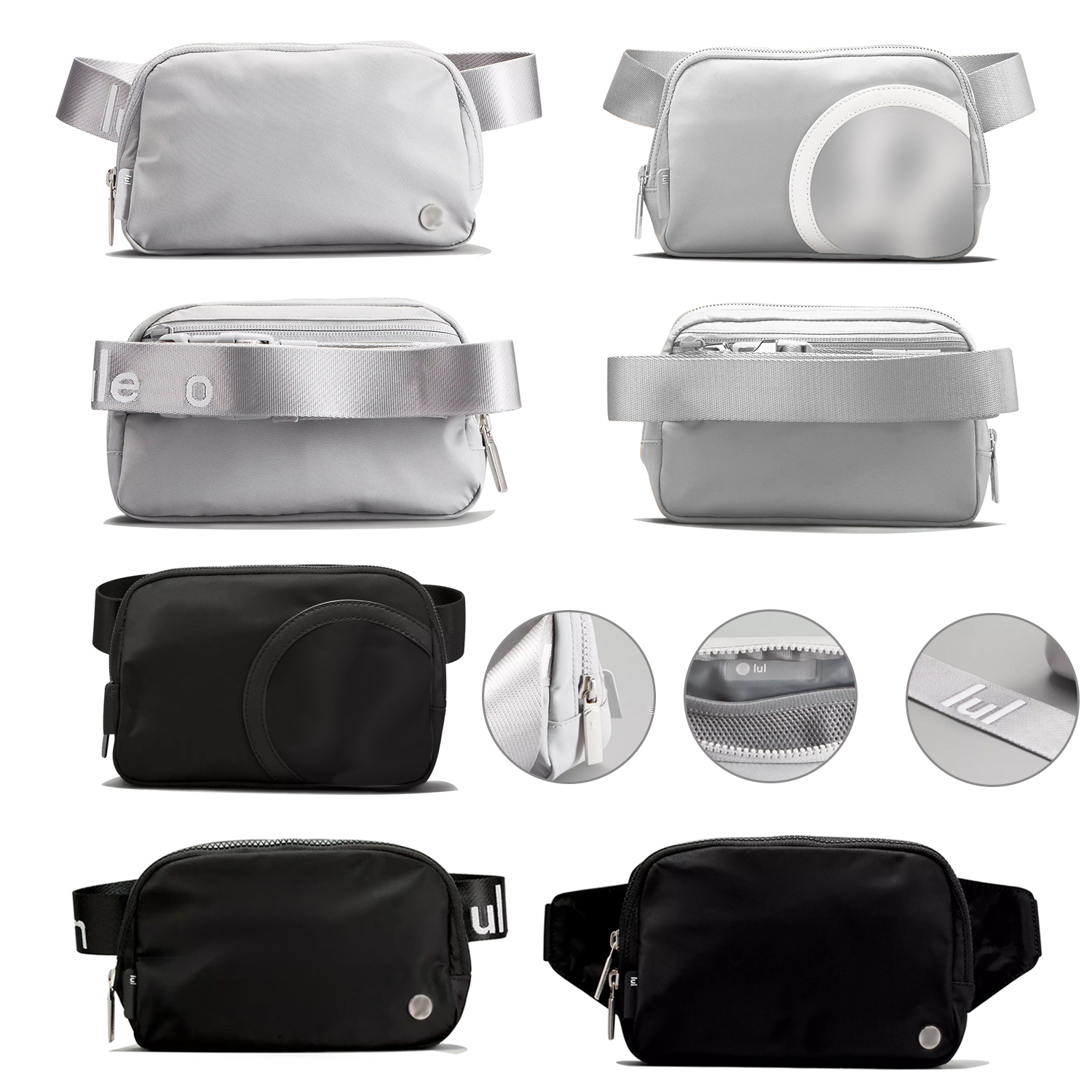lululemens Outdoor Sport Packs Waist Bag women Men Gym running Elastic Adjustable Strap watertight Fanny pack Waistpacks Bags yoga lulu nylon Crossbody Shoulder, 2l-2023 bag strap logo-grey
lululemens Outdoor Sport Packs Waist Bag women Men Gym running Elastic Adjustable Strap watertight Fanny pack Waistpacks Bags yoga lulu nylon Crossbody Shoulder, 2l-2023 bag strap logo-grey