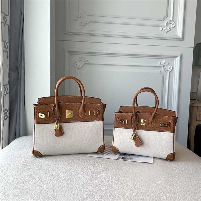 Birkins Handbags Bag Designer Middle Ancient Canvas Fashion Large Capacity Handbag Women's Single Shoulder Messenger Original Logo Leather zc, Golden brown
Birkins Handbags Bag Designer Middle Ancient Canvas Fashion Large Capacity Handbag Women's Single Shoulder Messenger Original Logo Leather zc, Golden brown