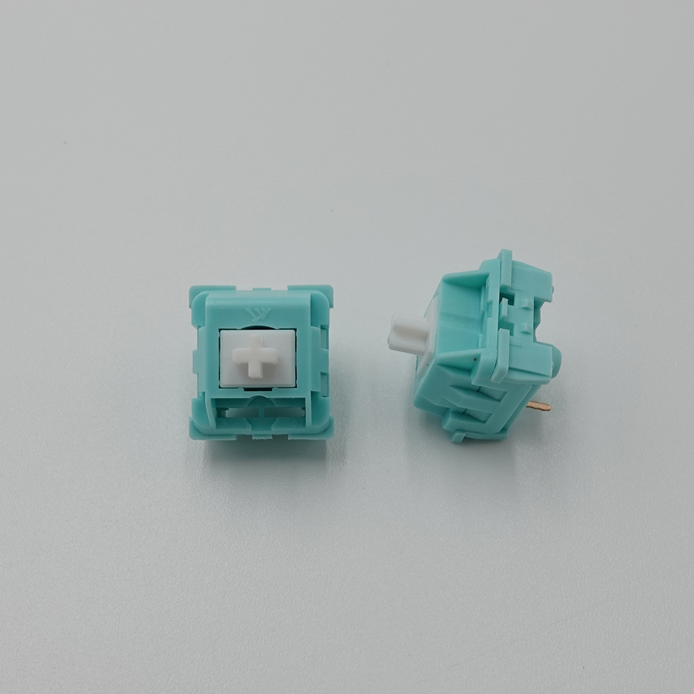KTT Switch Mint Switches 3pin Compatible Mechanical Gaming Keyboards with MX Switch DIY Custom Linear GK61 TM680 Anne Pro 2
