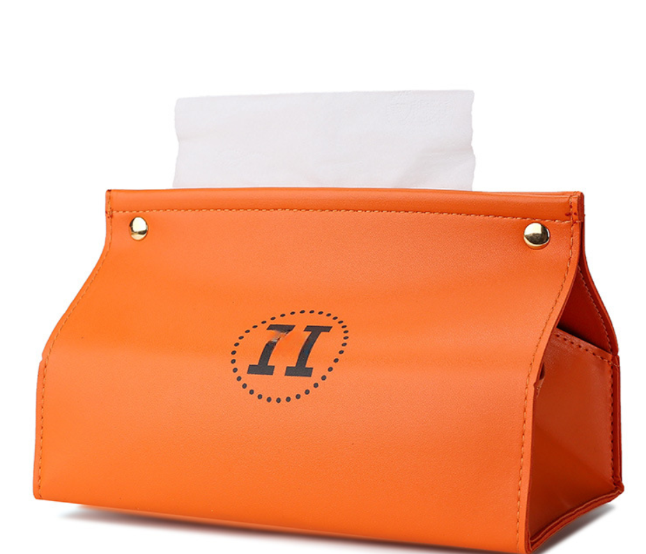 Wholesale Easy-to-Carry Multi-Purpose Exquisite Pu Texture Tissue Buggy Bag Tissue Storage Bags Quality