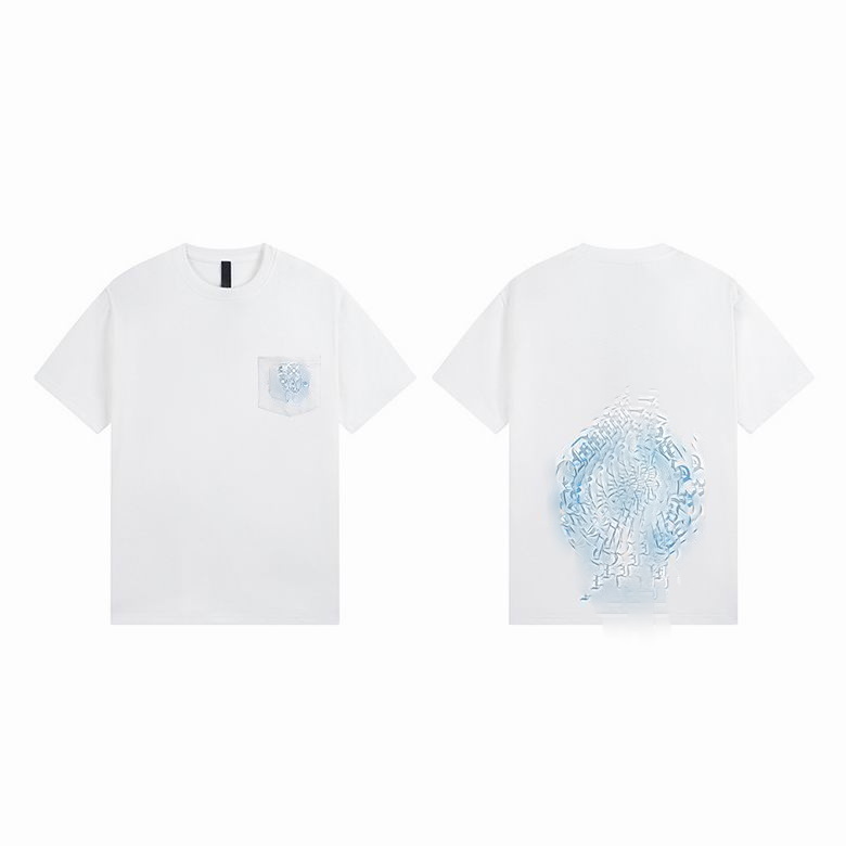2023SS Fashion Mens Multicolor Cross Scroll Short Sleeve T Shirt Black White Short Designer Clothing Tees Womens Tshirts Tops
2023SS Fashion Mens Multicolor Cross Scroll Short Sleeve T Shirt Black White Short Designer Clothing Tees Womens Tshirts Tops