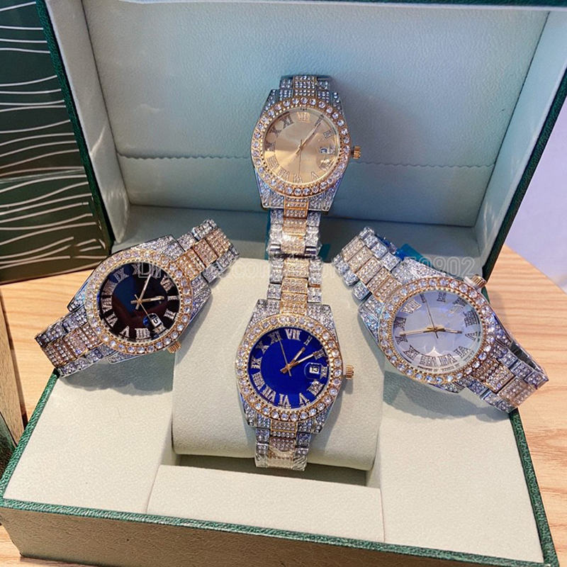 whole diamonds watches with yellow pink gold color mens watch 42mm luxury man big boss wear watches shining white gold and diamond black mans favorite wristwatch, Color 2
whole diamonds watches with yellow pink gold color mens watch 42mm luxury man big boss wear watches shining white gold and diamond black mans favorite wristwatch, Color 2