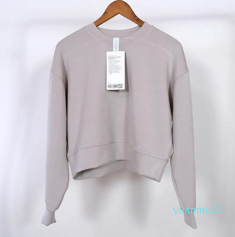LL Women Yoga Outfit Sweatshirts Hoodie Loose Long Sleeve Crop Top Fitness Workout High Elasticity Crew Neck Sweatshirts Gym Running 33, #6
LL Women Yoga Outfit Sweatshirts Hoodie Loose Long Sleeve Crop Top Fitness Workout High Elasticity Crew Neck Sweatshirts Gym Running 33, #6