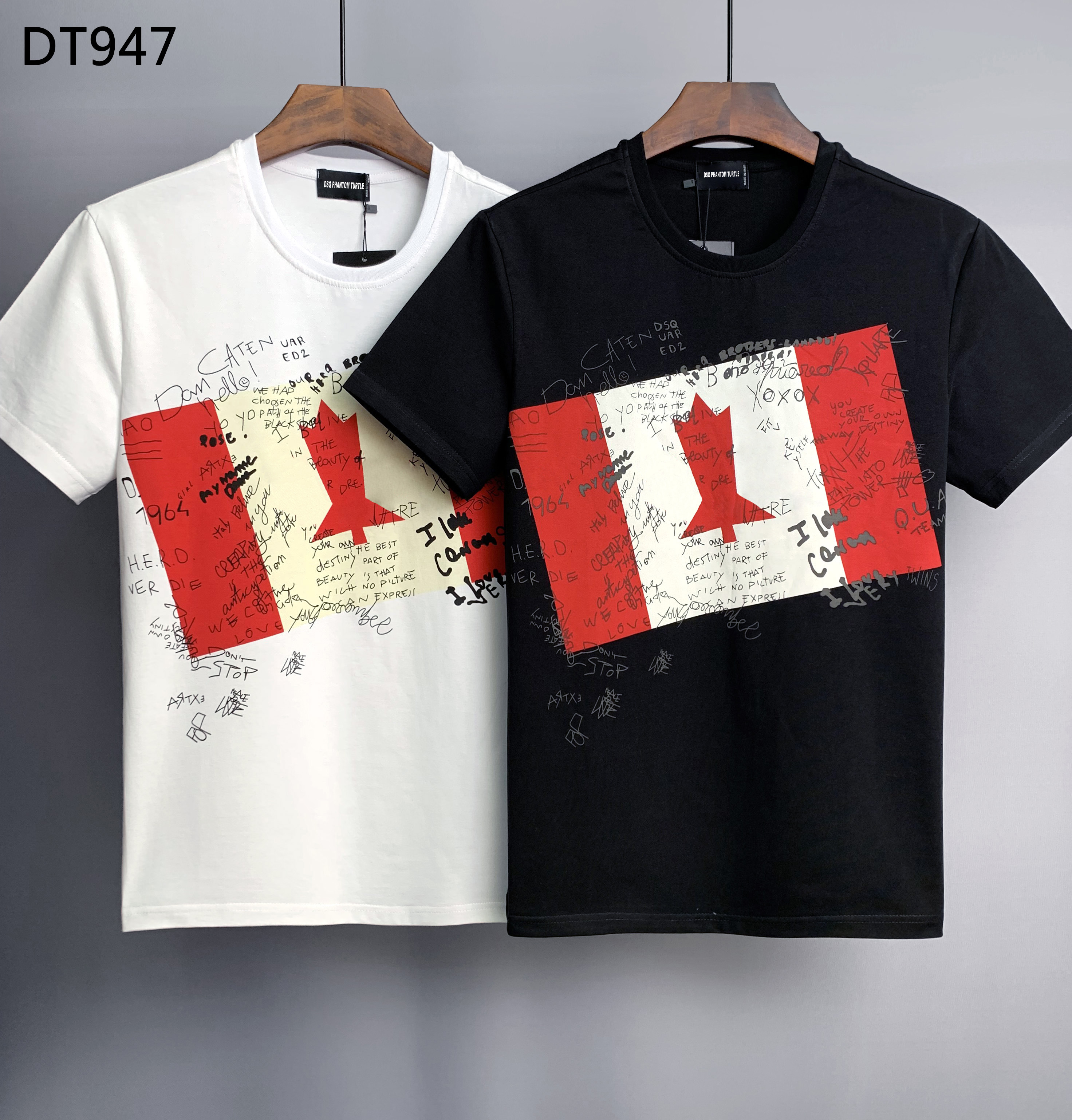 DSQ PHANTOM TURTLE Men's T-Shirts Mens Designer T Shirts Black White Back Cool T-shirt Men Summer Italian Fashion Casual Street T-shirt Tops Plus Size M-XXXL 158344
DSQ PHANTOM TURTLE Men's T-Shirts Mens Designer T Shirts Black White Back Cool T-shirt Men Summer Italian Fashion Casual Street T-shirt Tops Plus Size M-XXXL 158344