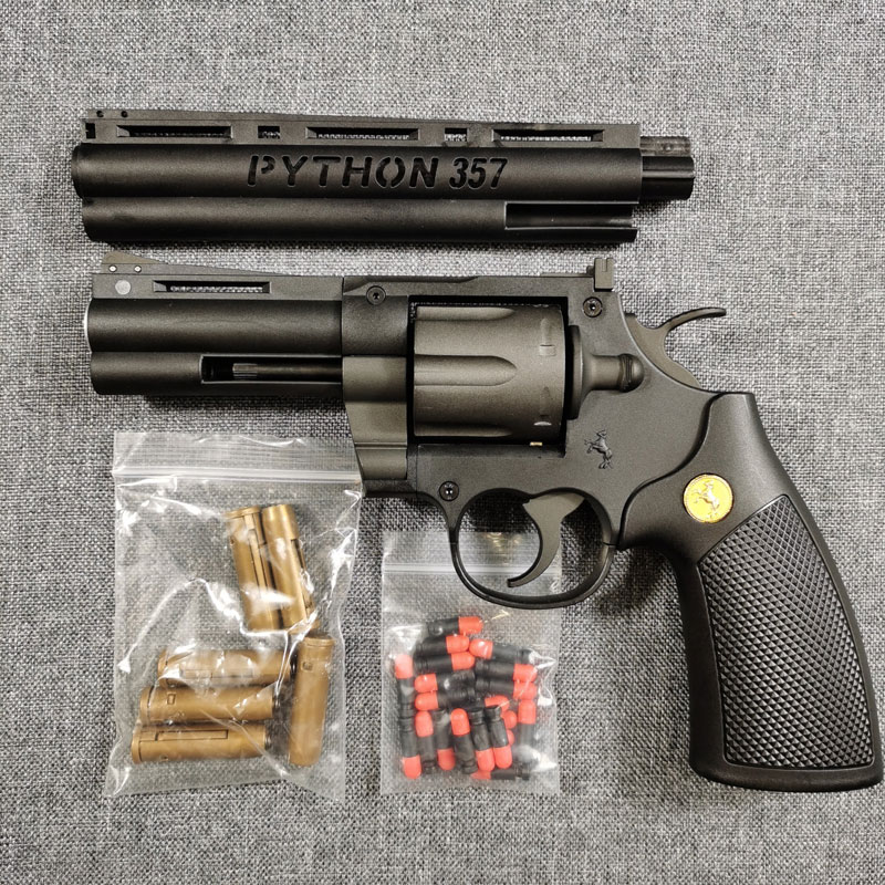 Colt Python Double Action Revolver Toy Gun Pistol Blaster Launcher Soft Bullet Shooting Model For Adults Boys Birthday Gifts
Colt Python Double Action Revolver Toy Gun Pistol Blaster Launcher Soft Bullet Shooting Model For Adults Boys Birthday Gifts