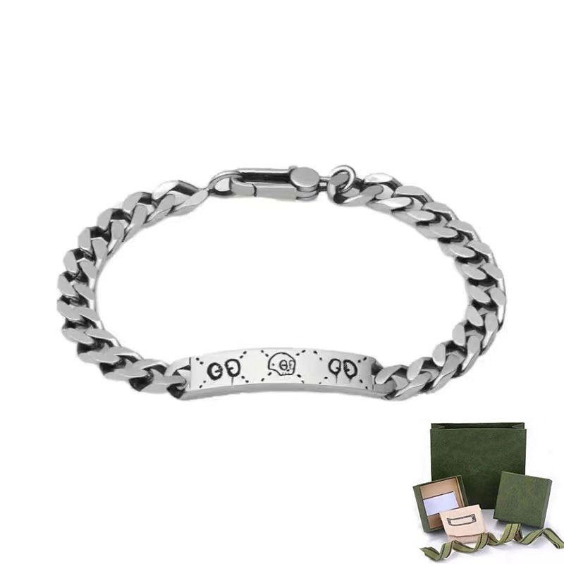 Fashion Bracelets Mens Bangle Unisex Designer Bracelets Titanium Stainless Steel Jewelry Womens Classic Chain
Fashion Bracelets Mens Bangle Unisex Designer Bracelets Titanium Stainless Steel Jewelry Womens Classic Chain