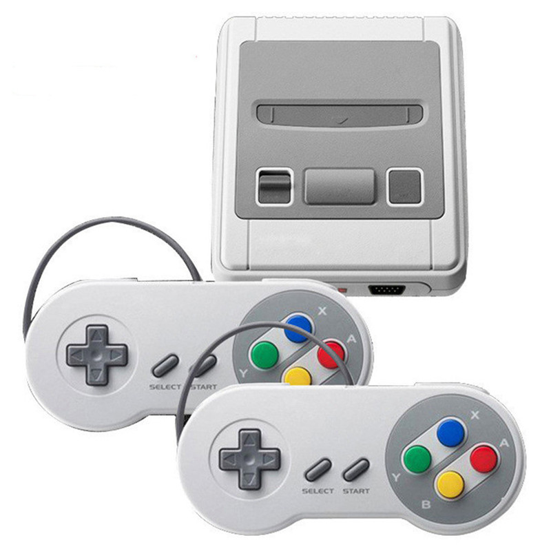 Nostalgic Host Mini Classic Retro Game Players 8 Bit 620 TV Video Game Console For SNES Games Consoles AV Output With Retail Packing