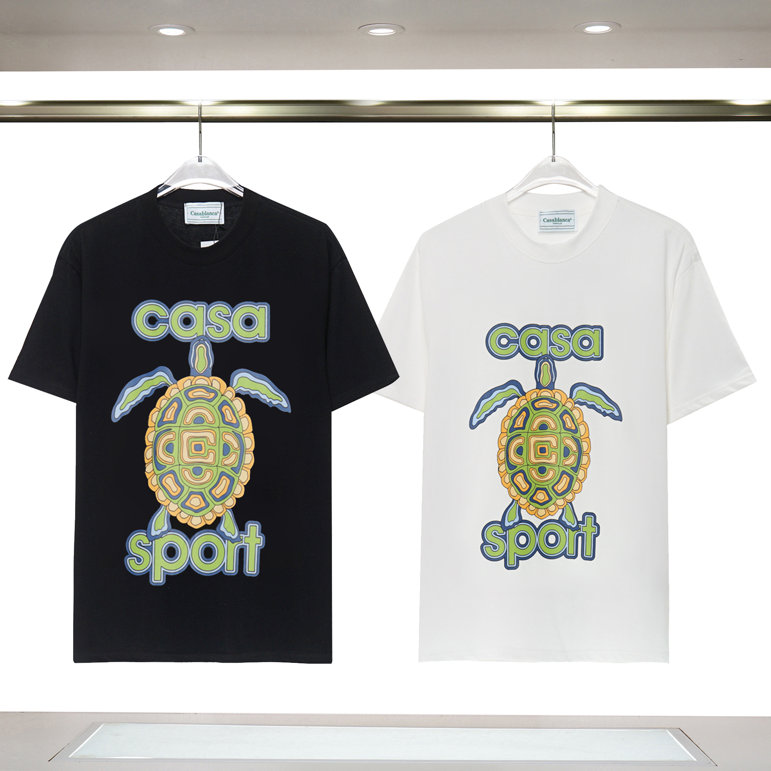 Tshirts Mens Womens Designers T Shirt High-Quality Mans Women Designer Cotton Couples Casual Short Sleeve Men Round Neck Casablanc Tees, 24
Tshirts Mens Womens Designers T Shirt High-Quality Mans Women Designer Cotton Couples Casual Short Sleeve Men Round Neck Casablanc Tees, 24