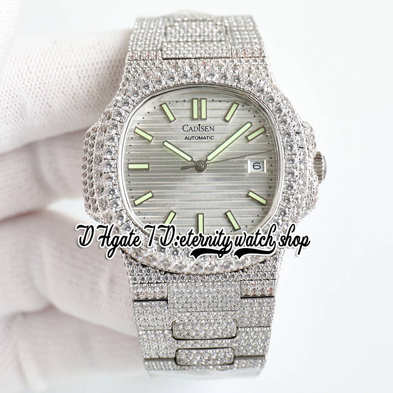 BZ twf5711 Japan M8215 Automatic 40MM Mens Watch Iced Out Paved Diamonds Case Silver Dial Stick Markers Diamond Stainless Steel Bracelet eternity Jewelry Watches, Watch waterproof cost
BZ twf5711 Japan M8215 Automatic 40MM Mens Watch Iced Out Paved Diamonds Case Silver Dial Stick Markers Diamond Stainless Steel Bracelet eternity Jewelry Watches, Watch waterproof cost