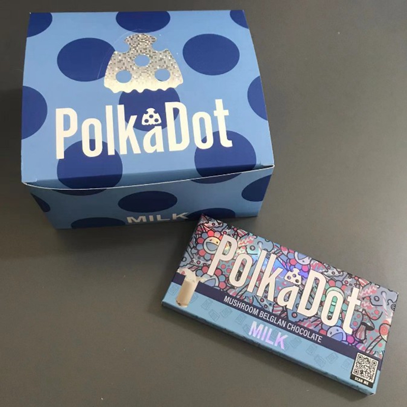 PolkaDot chocolate Packaging Boxes COCONUT DARK Cookies&Cream Magic Mushroom polka dot chocolate bars package supply Milk Chocolate gummies shrooms bars mold
PolkaDot chocolate Packaging Boxes COCONUT DARK Cookies&Cream Magic Mushroom polka dot chocolate bars package supply Milk Chocolate gummies shrooms bars mold