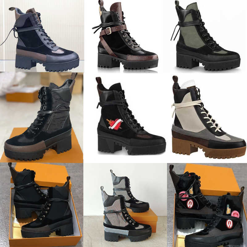 2023 Women Leather Laureate Platform Desert Boot Designer Martin Boots White Embroidered Bee Star Trail Ankle Boot Winter Boot Heel Height With Belt NO013, 12
2023 Women Leather Laureate Platform Desert Boot Designer Martin Boots White Embroidered Bee Star Trail Ankle Boot Winter Boot Heel Height With Belt NO013, 12