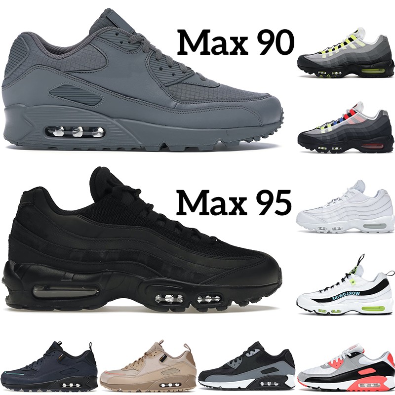95s running shoes for men 95 90 Triple Black white Neon Bred Blue Solar Red Infrared womens mens sports sneakers trainers tennis, 21
95s running shoes for men 95 90 Triple Black white Neon Bred Blue Solar Red Infrared womens mens sports sneakers trainers tennis, 21