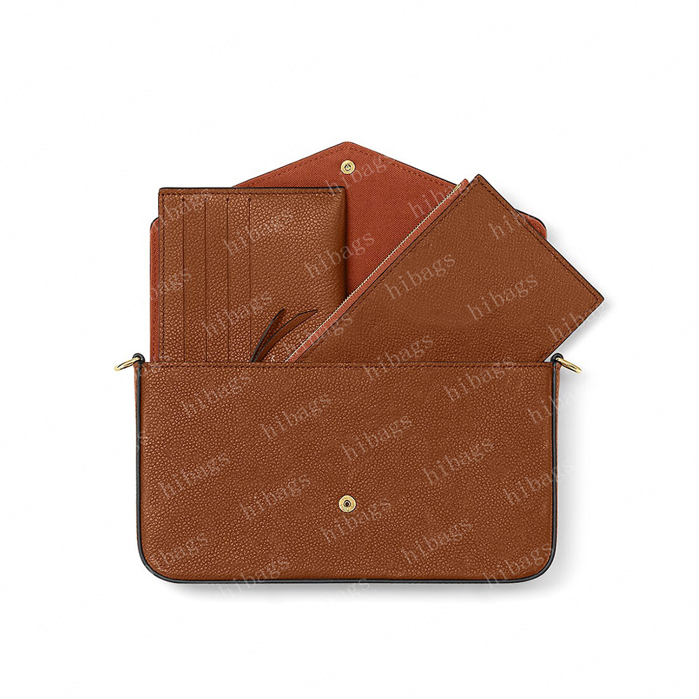 2023 chain bag felicie pochette womens purses women walltes 3in1 shoulder bag crossbody bag fashion pochette brown flower leather 61276 64064 80482 with box #LFP-10, #05 turtledove
2023 chain bag felicie pochette womens purses women walltes 3in1 shoulder bag crossbody bag fashion pochette brown flower leather 61276 64064 80482 with box #LFP-10, #05 turtledove