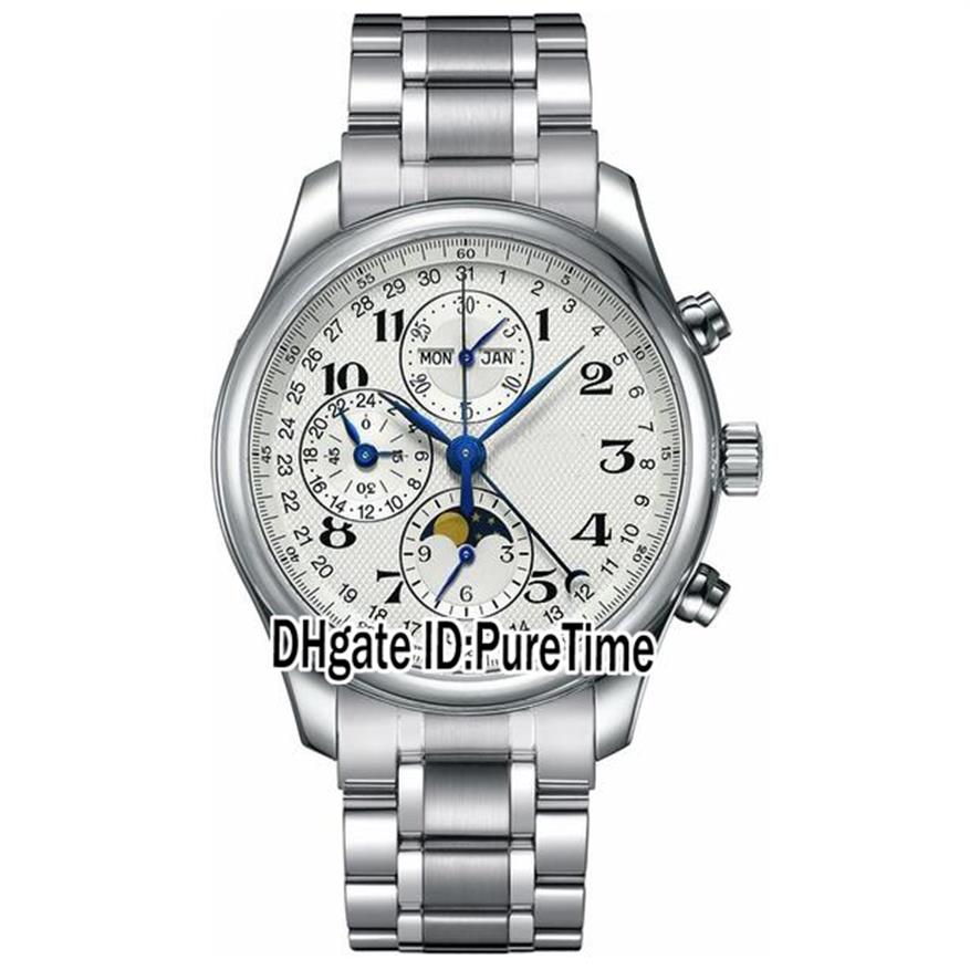 New Master Collection L2 773 4 78 6 Perpetual Calendar Automatic Moon Phase DayDate Mens Watch Stainless Steel Watches 163c3281S, Lq163b 
New Master Collection L2 773 4 78 6 Perpetual Calendar Automatic Moon Phase DayDate Mens Watch Stainless Steel Watches 163c3281S, Lq163b