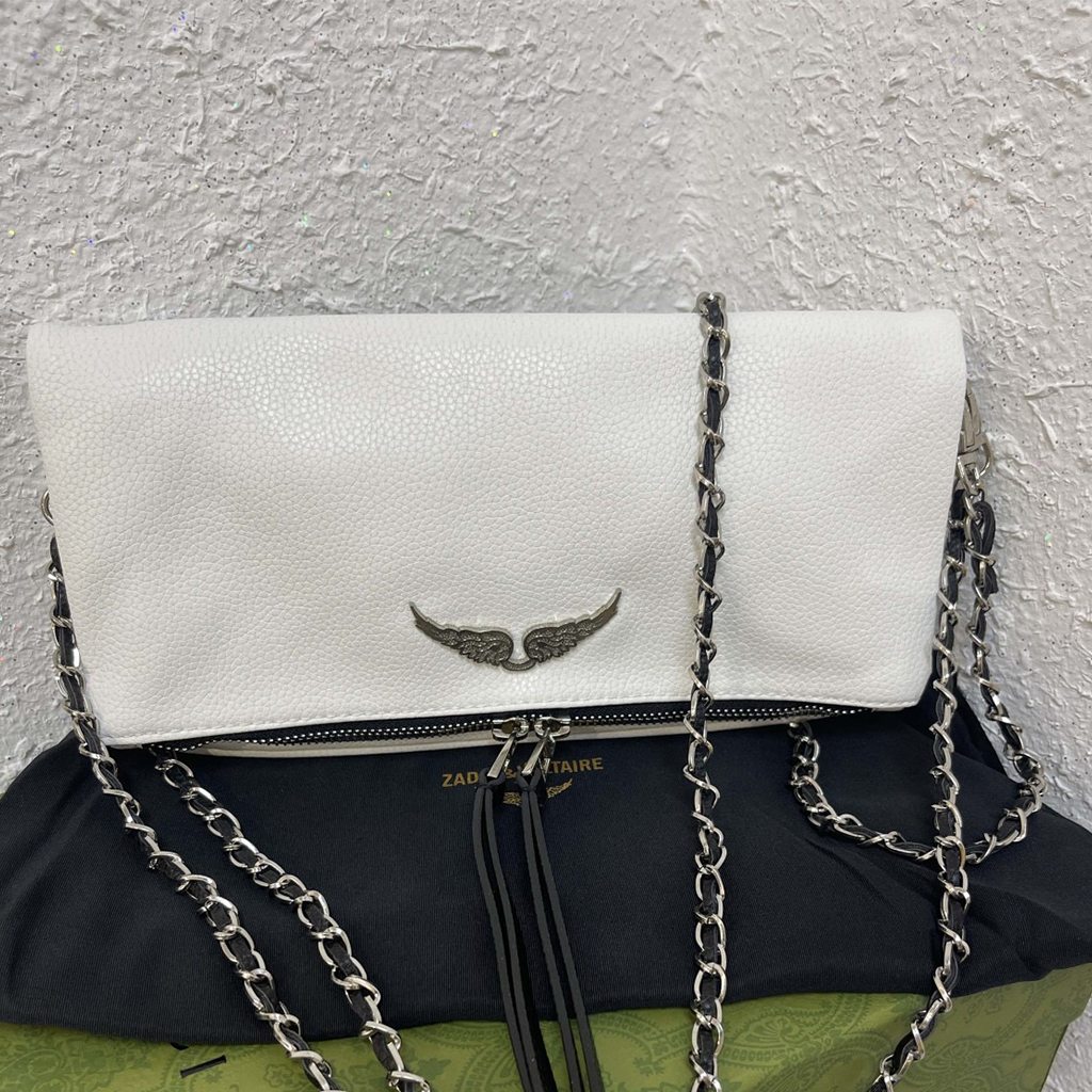 Fashion Designer Woman Bag For Women Zadig Voltaire Shoulder bag Vintage Rivet Handbag Purse Original Box Genuine Leather cross body chain high grade qualitys, Beige
Fashion Designer Woman Bag For Women Zadig Voltaire Shoulder bag Vintage Rivet Handbag Purse Original Box Genuine Leather cross body chain high grade qualitys, Beige