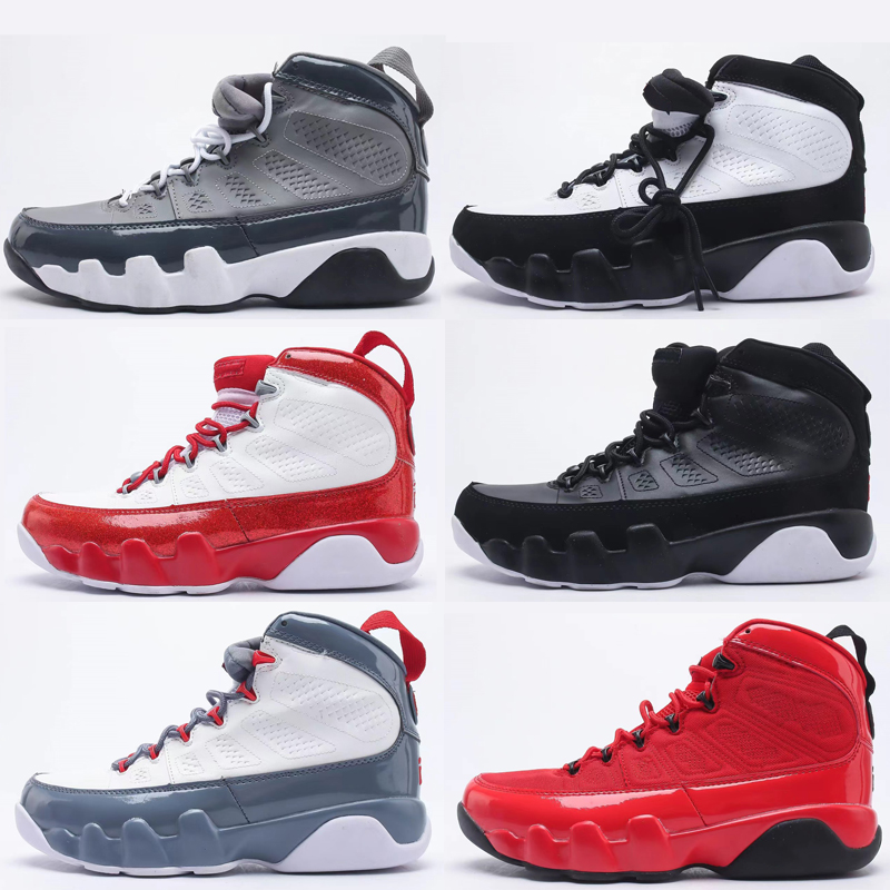 9s Mens Basketball Shoes Jumpman 9 Particle Grey Change Red University Gold Blue Bred Patent Anthracite Trainers Sports Sneakers Size 13
9s Mens Basketball Shoes Jumpman 9 Particle Grey Change Red University Gold Blue Bred Patent Anthracite Trainers Sports Sneakers Size 13