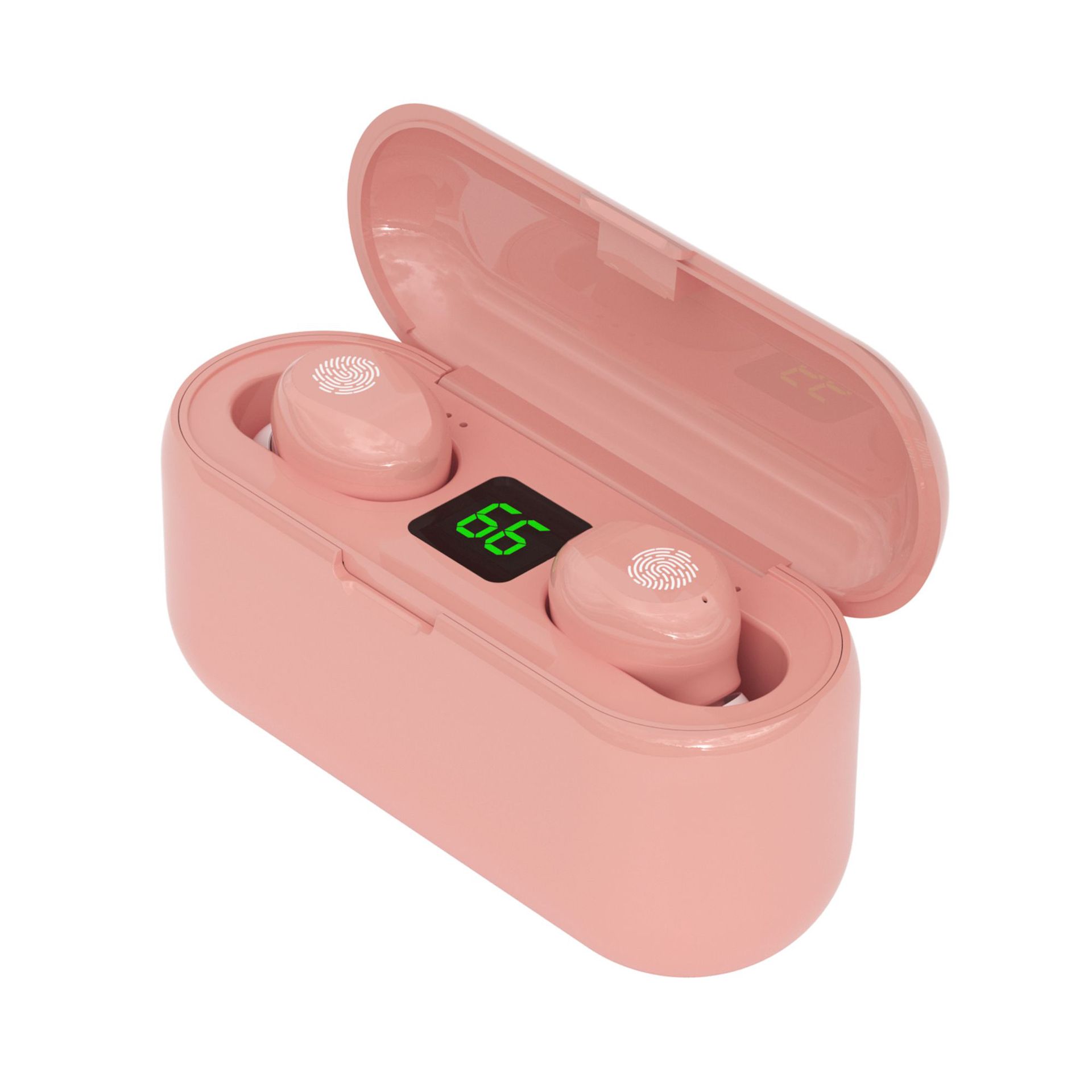 F9 Wireless Bluetooth Headset Ultra Small Mini Sport Stealth 8D Stereo Waterproof Touch Binaural HIF Can Be Used as Power Bank