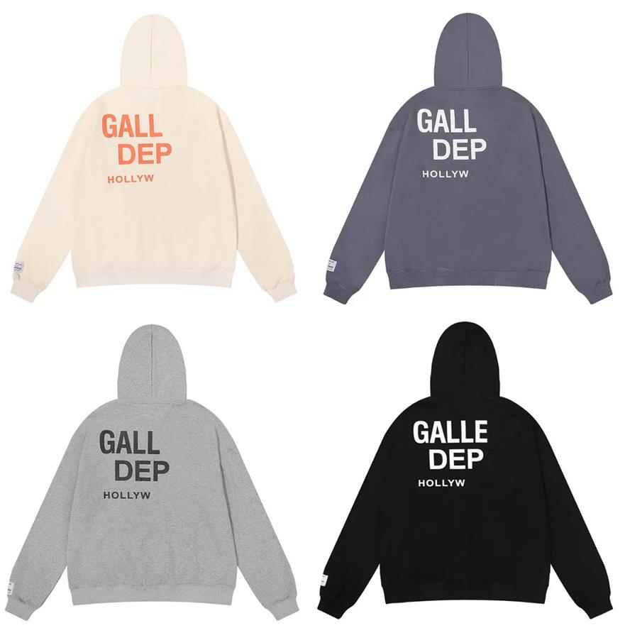 Designer American Mens Galleryes Streetwear Dept Hoodies Sweater Fashion Multicolor Basic Double Cotton Womens Loose Long Sleeve Printed tops
Designer American Mens Galleryes Streetwear Dept Hoodies Sweater Fashion Multicolor Basic Double Cotton Womens Loose Long Sleeve Printed tops