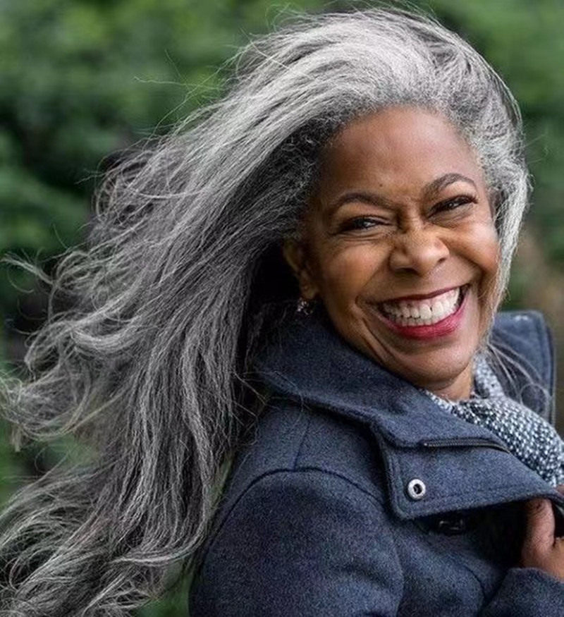 Salt and pepper Silvery gray straight long ponytail clip in afro puff drawstring human hair pony tail hairpiece bun updo silver pinytail 120g 140g
Salt and pepper Silvery gray straight long ponytail clip in afro puff drawstring human hair pony tail hairpiece bun updo silver pinytail 120g 140g